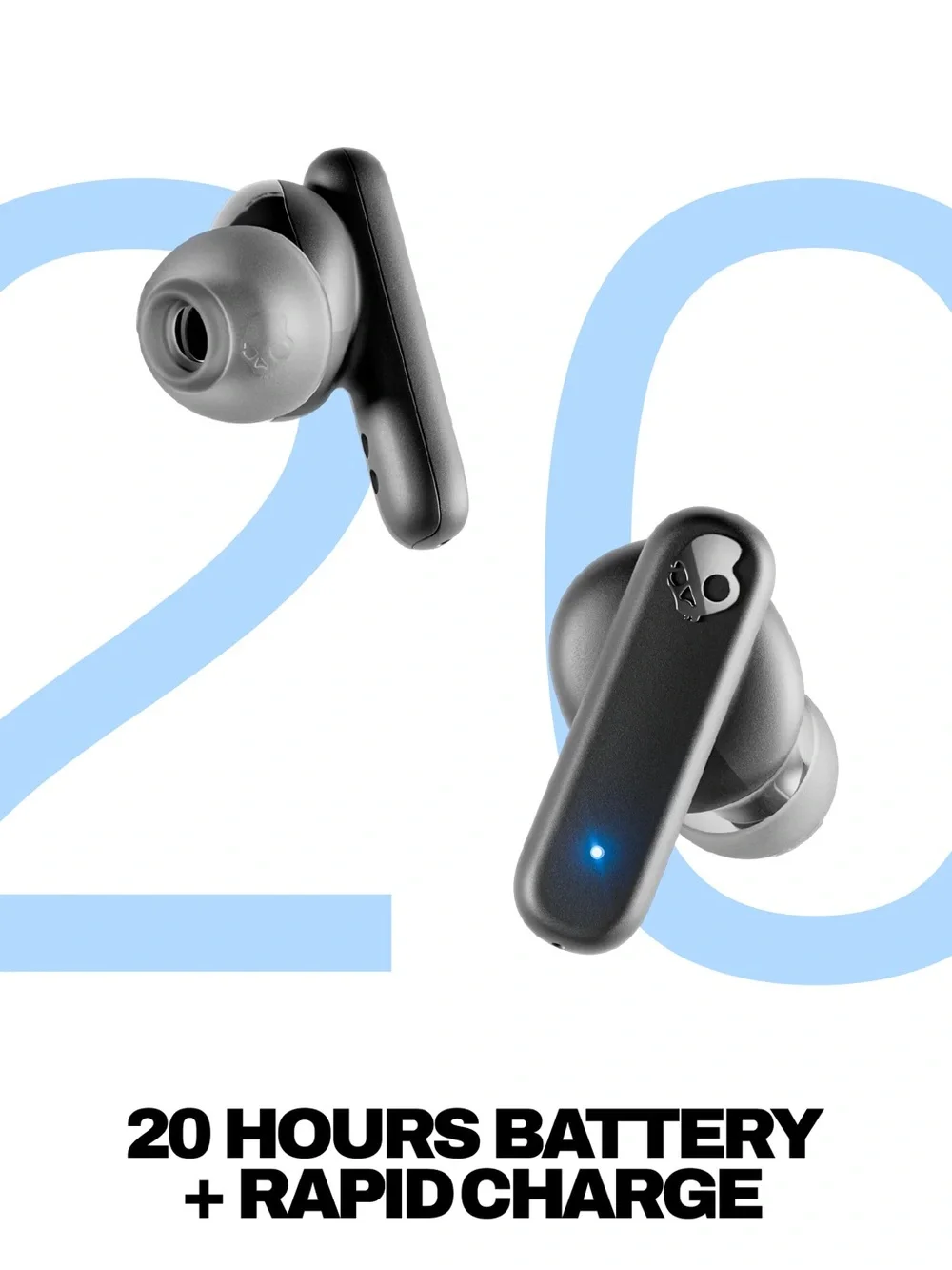 Skullcandy smoke buds Wireless Earbuds — Black